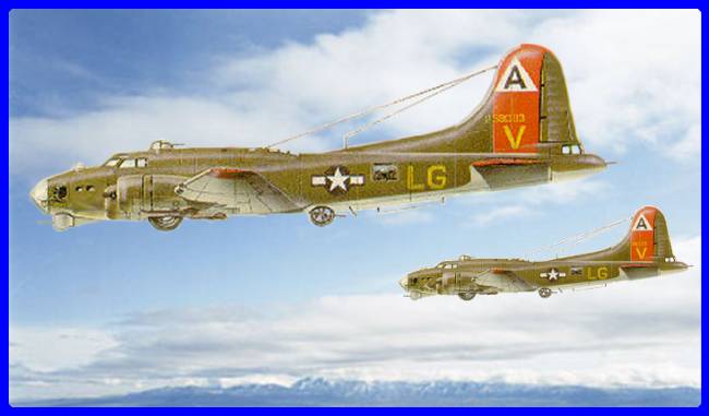 B17's  FLYING