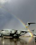 RAINBOW OVER C17 GROUP